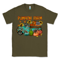 Army Green pumpkin farm Classic Tee - RacoonDesign