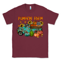 Burgundy pumpkin farm Classic Tee - RacoonDesign