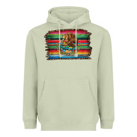 Matcha serape leopard mexican flag Heavyweight Hoodie - Jasminsmagicworld