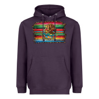 Plum serape leopard mexican flag Heavyweight Hoodie - Jasminsmagicworld