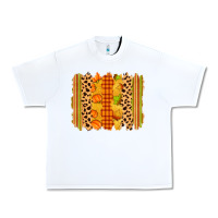 White fall brushstroke Urban Heavy Tee - Zillion Design Studio