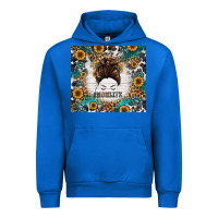 Cobalt mom life messy bun western Urban Hoodie - Jasminsmagicworld
