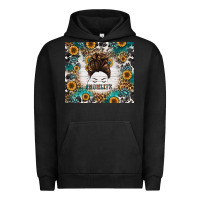 Pigment Black mom life messy bun western Urban Hoodie - Jasminsmagicworld