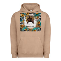 Pigment Burro mom life messy bun western Urban Hoodie - Jasminsmagicworld