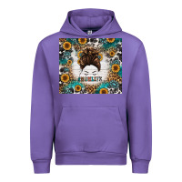 Tulip mom life messy bun western Urban Hoodie - Jasminsmagicworld