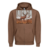 Chestnut reinder Zipper Hoodie - JahusDesignShop