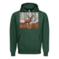 Sports Green reinder Zipper Hoodie - JahusDesignShop