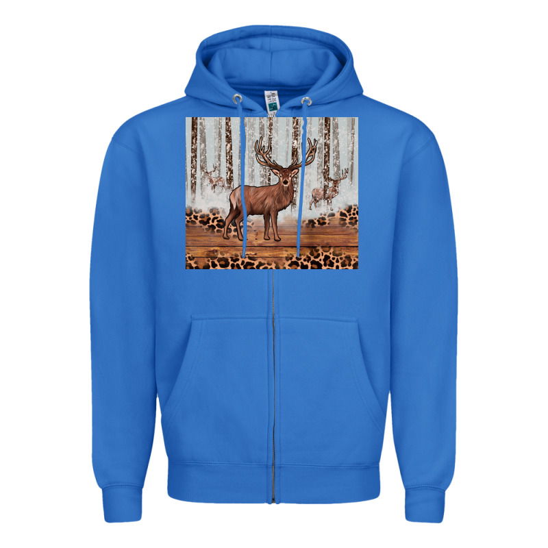 Reinder Zipper Hoodie by JahusDesignShop | Teevron