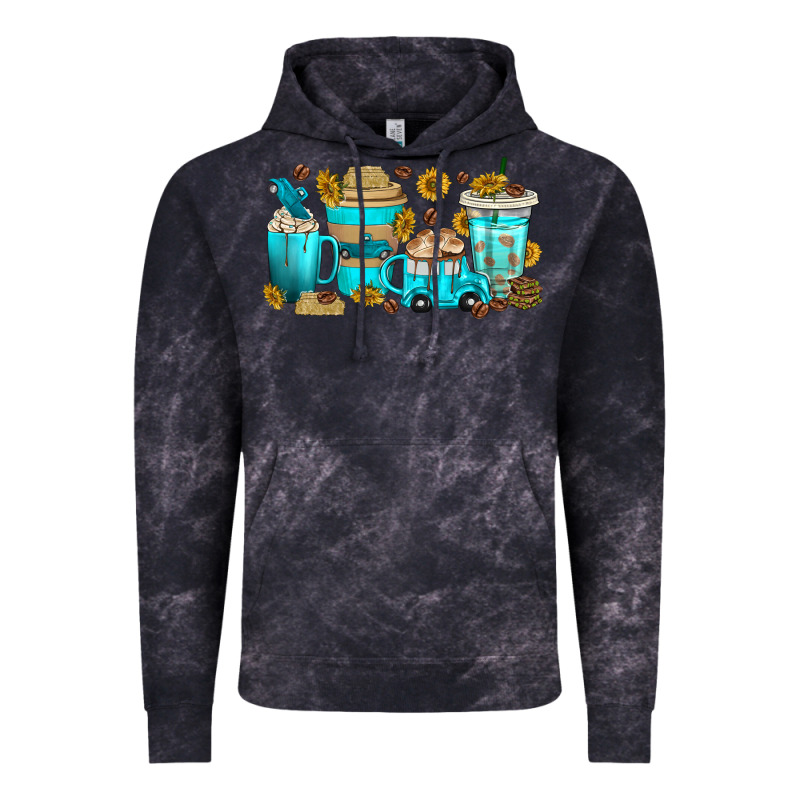 Truck Coffee Cups Vintage Hoodie by texasbilliewilder | Teevron