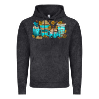 Vintage Black truck coffee cups Vintage Hoodie - texasbilliewilder