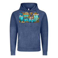 Vintage Denim truck coffee cups Vintage Hoodie - texasbilliewilder