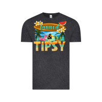 Vintage Black tanned and tipsy Vintage Tee - texasbilliewilder