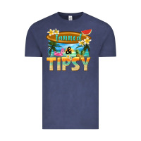 Vintage Denim tanned and tipsy Vintage Tee - texasbilliewilder
