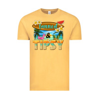 Vintage Mustard tanned and tipsy Vintage Tee - texasbilliewilder