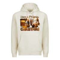 Oatmeal Heather have a melanin christmas coffee cups Premium Hoodie - MaliasSmallBusiness