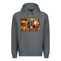 Rock have a melanin christmas coffee cups Premium Hoodie - MaliasSmallBusiness