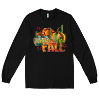 Black hallo fall Long Sleeve Tee - RacoonDesign