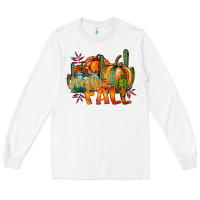 White hallo fall Long Sleeve Tee - RacoonDesign
