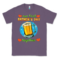 Lavender our first father's day together and beer Classic Tee - HRA Design Shop