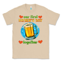 Mushroom our first father's day together and beer Classic Tee - HRA Design Shop