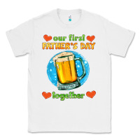 White our first father's day together and beer Classic Tee - HRA Design Shop