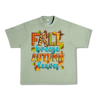 Oil Green fall breeze autumn leaves Urban Heavy Tee - Zillion Design Studio