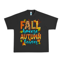 Pigment Black fall breeze autumn leaves Urban Heavy Tee - Zillion Design Studio