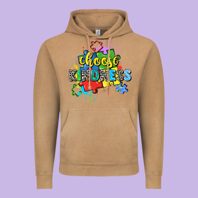 Choose Kindness Vintage Hoodie Designed By Zillion Design Studio