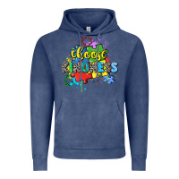 Vintage Denim choose kindness Vintage Hoodie - Zillion Design Studio