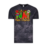 Cloud Black new mexico Vintage Tee - Zillion Design Studio