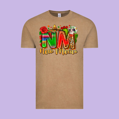New Mexico Vintage Tee Designed By Zillion Design Studio