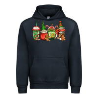 Navy christmas gnomes coffee Urban Hoodie - Jasminsmagicworld