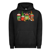 Pigment Black christmas gnomes coffee Urban Hoodie - Jasminsmagicworld