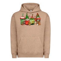 Pigment Burro christmas gnomes coffee Urban Hoodie - Jasminsmagicworld