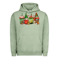 Christmas Gnomes Coffee Urban Hoodie | Teevron