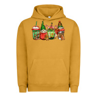 Pigment Peanut Butter christmas gnomes coffee Urban Hoodie - Jasminsmagicworld