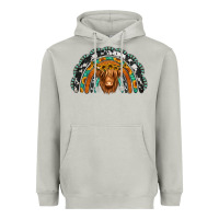Moon Dust turquoise cowhide sunflower headband highland cow Heavyweight Hoodie - Jasminsmagicworld