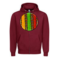 Burgundy juneteenth  coasters Zipper Hoodie - AdoDesignShop