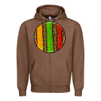 Chestnut juneteenth  coasters Zipper Hoodie - AdoDesignShop