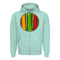 Seafoam juneteenth  coasters Zipper Hoodie - AdoDesignShop