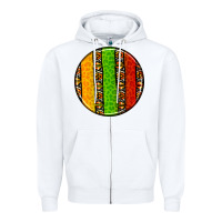 White juneteenth  coasters Zipper Hoodie - AdoDesignShop