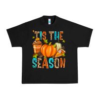 Black 'tis the season fall Urban Heavy Tee - Zillion Design Studio