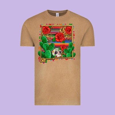 New Mexico Map Vintage Tee Designed By Zillion Design Studio