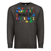 Smoke normalize minds of all kinds Premium Sweatshirt - MaliasSmallBusiness