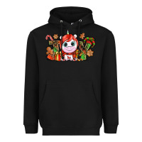 Black Joy unicorn Christmas Heavyweight Hoodie - NancyCooperArtShop