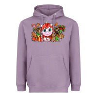 Lavender Joy unicorn Christmas Heavyweight Hoodie - NancyCooperArtShop