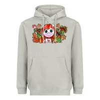 Moon Dust Joy unicorn Christmas Heavyweight Hoodie - NancyCooperArtShop