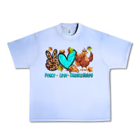 Grape Ice peace love thanksgiving Urban Heavy Tee - Zillion Design Studio