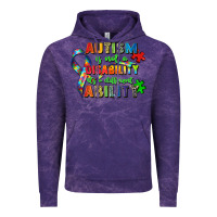 Cloud Purple autism is not a disability its a different ability Vintage Hoodie - Zillion Design Studio