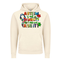 Vintage Artic autism is not a disability its a different ability Vintage Hoodie - Zillion Design Studio